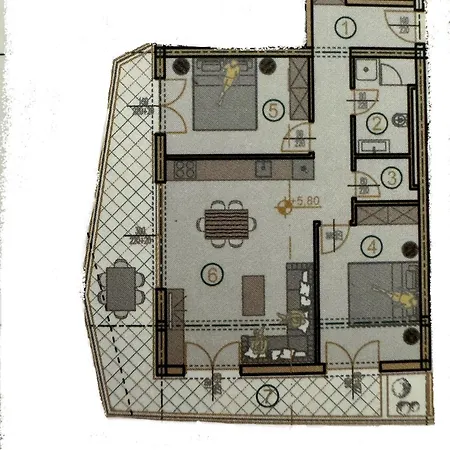 Divina V 150 Meters From The Apartment